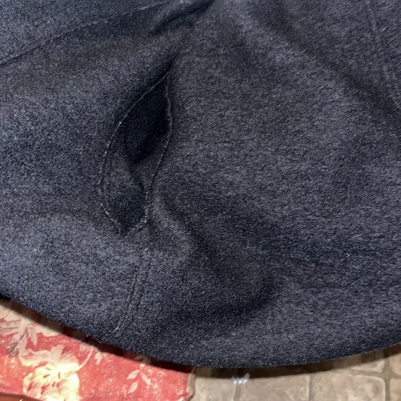 Hillary Radley Solid Black Wool Teddy Like Oversized Jacket sz XS - Picture 9 of 12